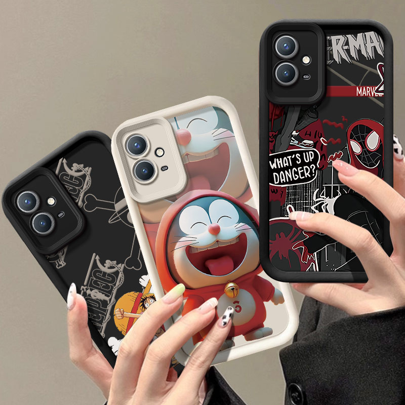 เคส  vivo y30 5g vivo y55 5g y75 5g ความงามเคสโทรศัพท์สําหรับ case shockpoof