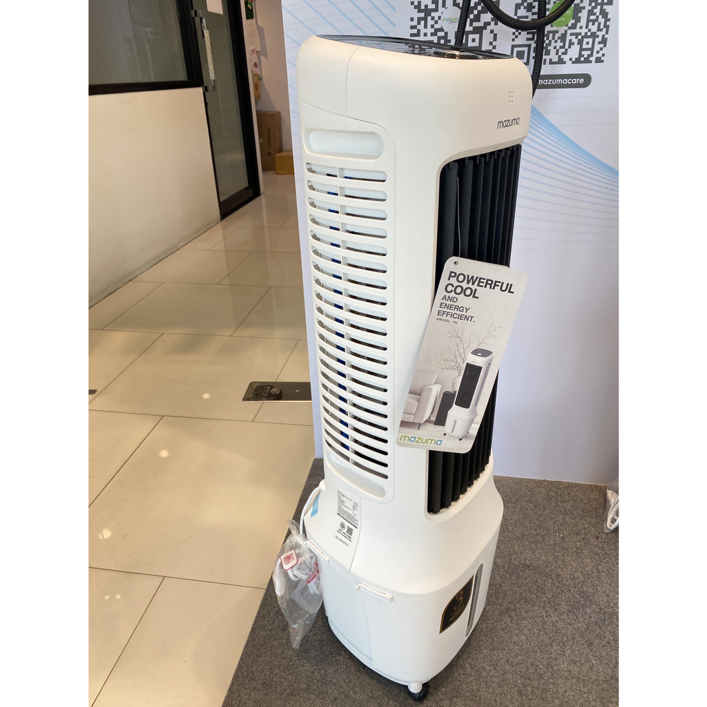 GlobalHouse MAZUMA พัดลมไอเย็น ขนาด 10 ลิตร รุ่น AIRCOOL-10L สินค้าของแท้คุณภาพดี