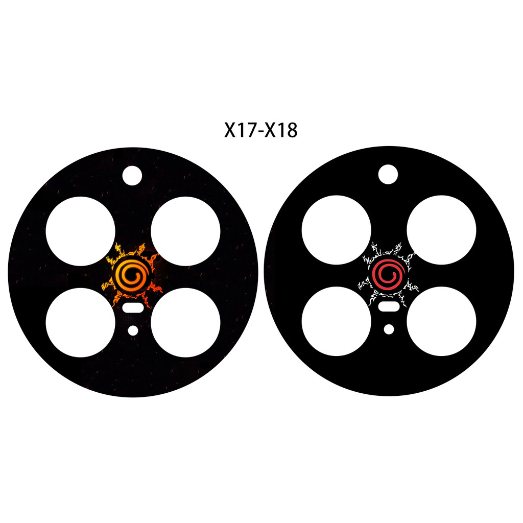 สําหรับ Vivo X300 Pro X200 Pro Mini X100S X100 Ultra Naruto ตัวอักษร Hyuga Hinata Uchiha Sasuke Kakashi เลนส์สติกเกอร์ตกแต่งกล้องสติกเกอร์นุ่มฟิล์มสวมใส่ Anti-scratch - รูปที่ 7