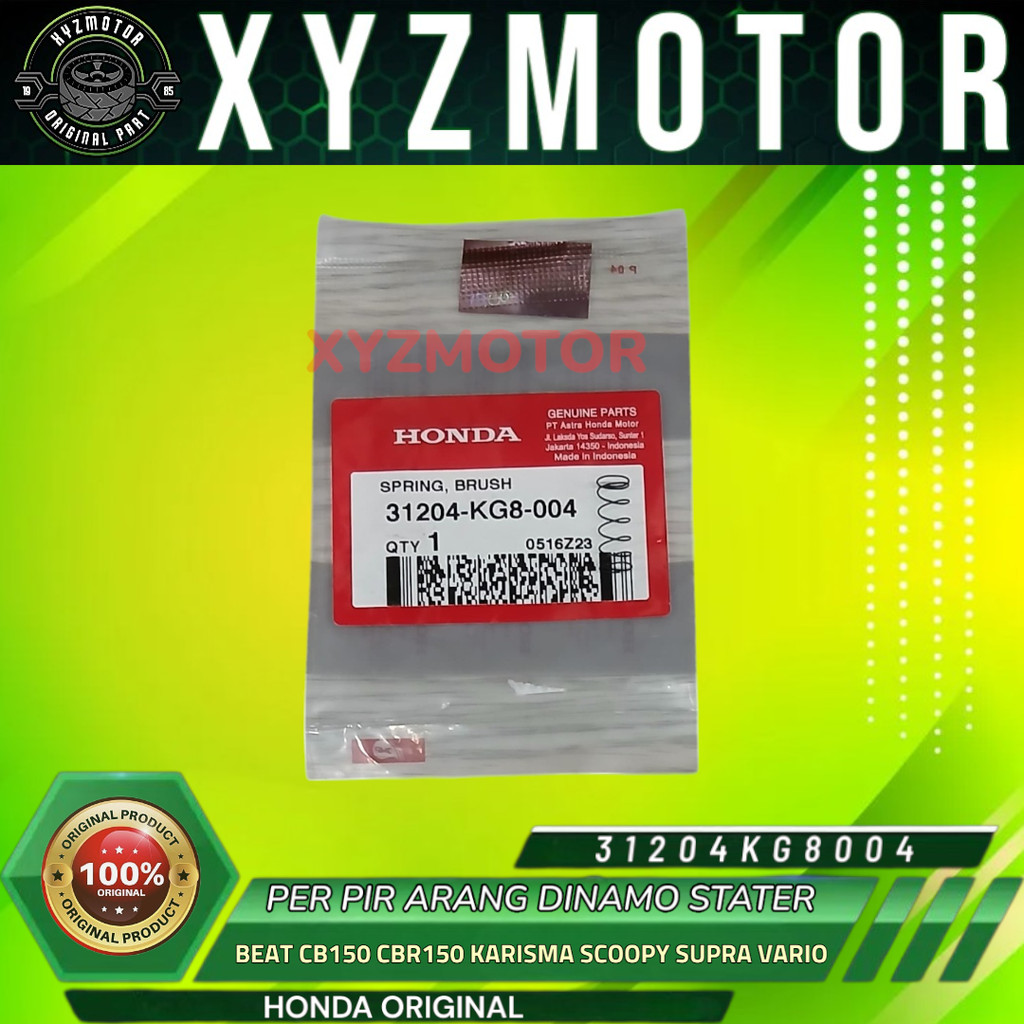 PER PIR CHARCOAL DYNAMO STATER BEAT CBR SUPRA CRF REVO SCOOPY SUPRA VARIO AHM ORIGINAL 31204-KG8-004