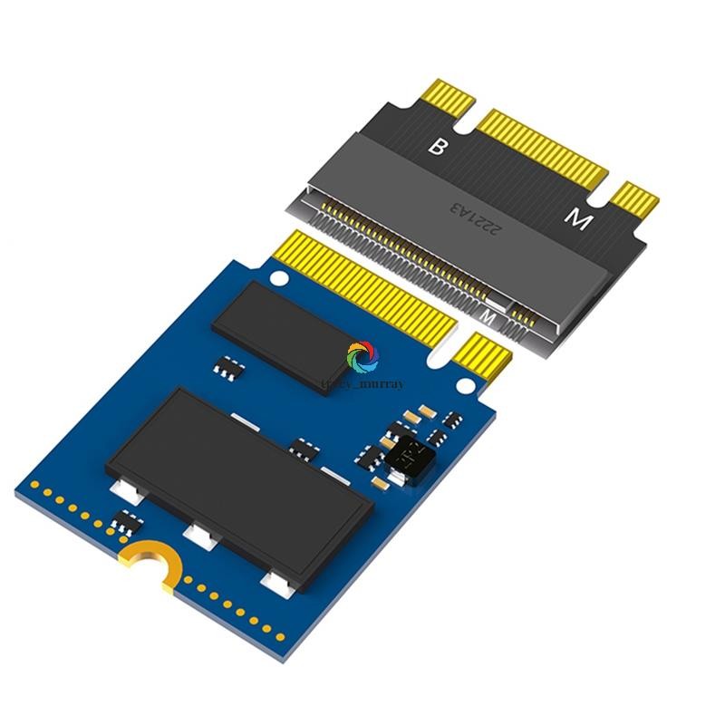 tracy_murray อะแดปเตอร์ขยาย คุณภาพสูง M.2 NVME M-Key B + M 2230 ถึง 2242 วงเล็บ SSD Soild Hard Disk Converter กรอบสําหรับคอมพิวเตอร์เดสก์ท็อป ราคา ถูกที่สุด ดีลบีเคเค แกลเลอรีภาพที่ 4