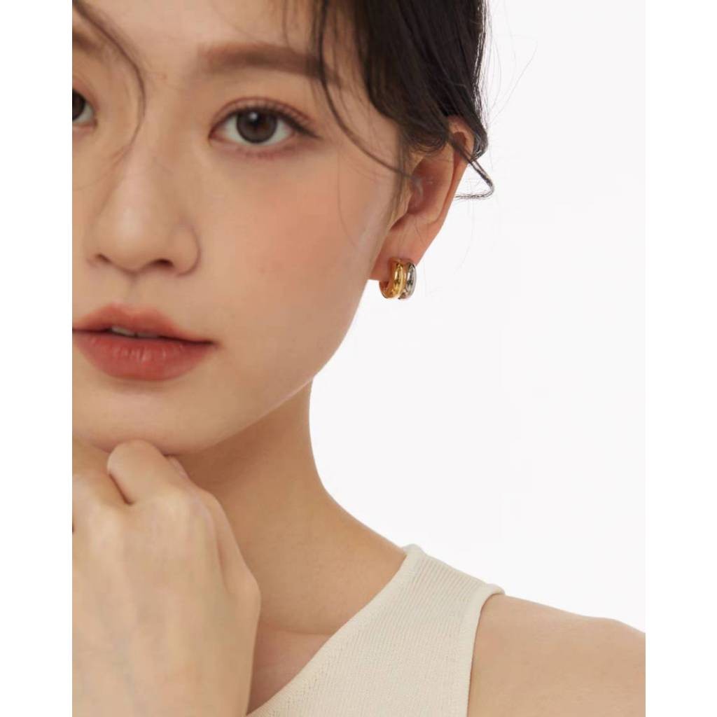 LULU Fenty Stainless Steel (AS-005) ต่างหู สแตนเลสสตีล