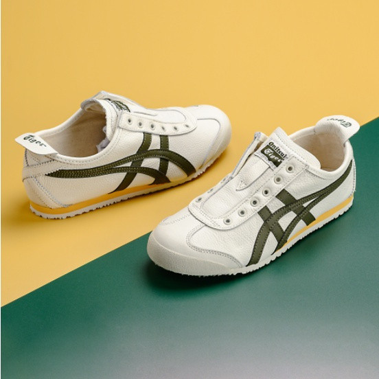 Onitsuka MEXICO 66 Onitsuka (หนังชั้นแรกคุณภาพสูง) รองเท้าผ้าใบลําลองคลาสสิกรองเท้าวิ่งผู้ชาย/รองเท้าแฟชั่นสตรี (จัดส่งฟรี)