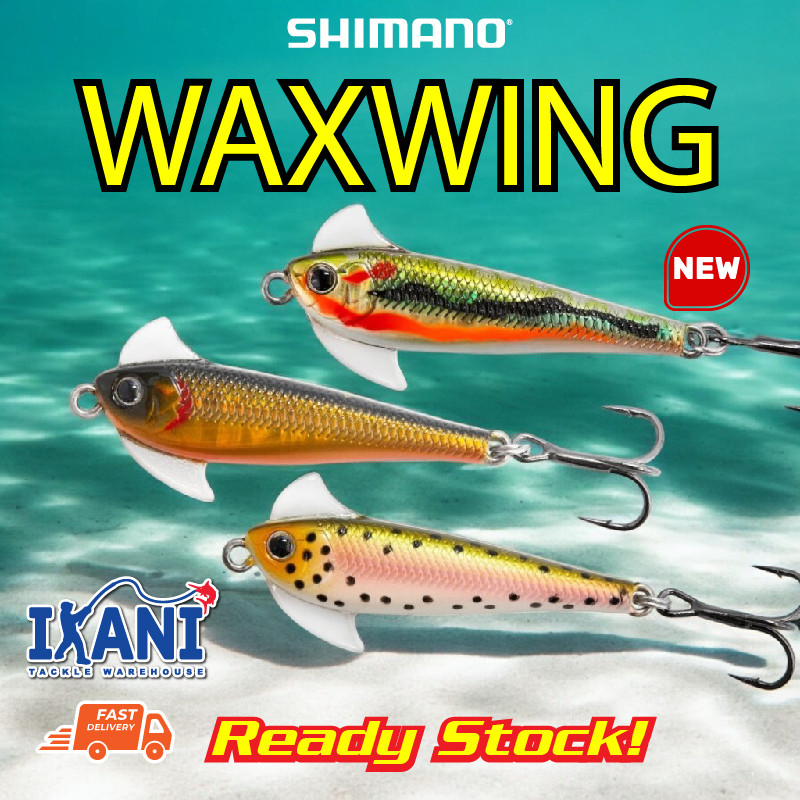 Shimano Waxwing Sinking Lure เหยื่อตกปลา​ ดินสอ umpan tirruan WW168/126g WW138/62g WW118/45g