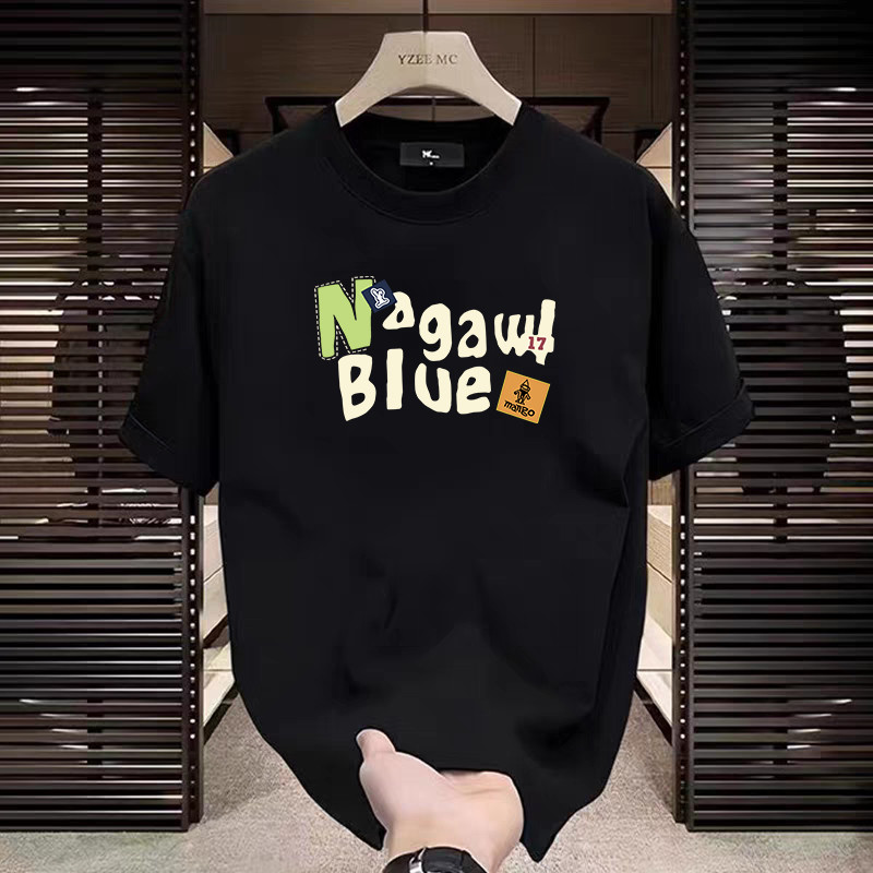 SY SHOP เสื้อยืดคอกลม เสื้อยืดแขนสั้น oversize tshirt women สาวอวบ เสื้อยืดลายผลไม้ ตัวอักษร การ์ตุน