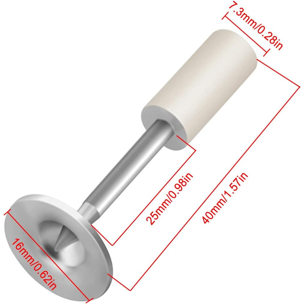 ดอกตะปู 100ชิ้น/ซอง  ตะปูรุ่นมีรูแขวน ตะปูยึดท่อ 25มม ใช้คู่กับเครื่องยิงดอกตะปูแรงดันสูง แบ่งขาย 100 ชิ้น - รูปที่ 3