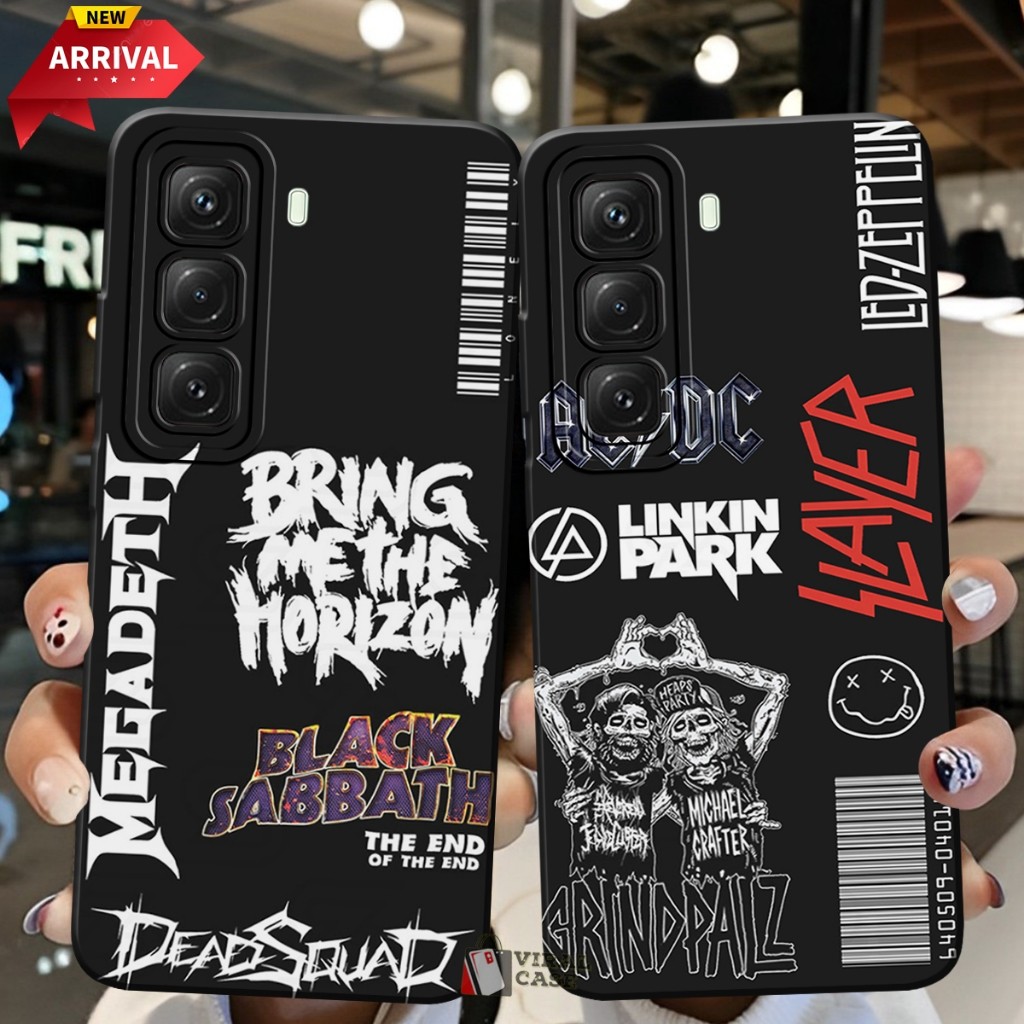 Infinix Hot 50 4G/Hot 50 5G 2024 / Hot 40 4G 2024 Hot 40 PRO 4G 2024 Softcase ยางยืดหยุ่น l ซิลิโคน 