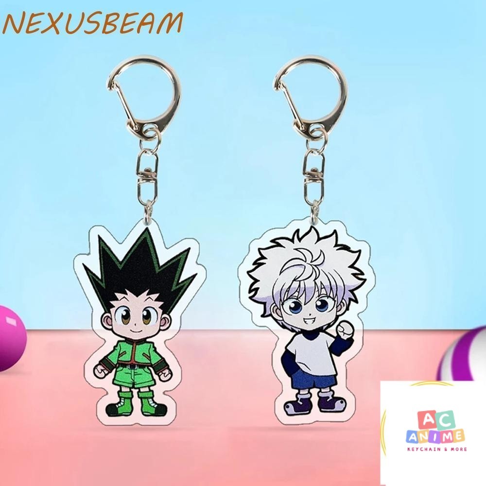 NEXUSBEAM อะคริลิค Zoldyck อะนิเมะพวงกุญแจ Killua สองด้าน