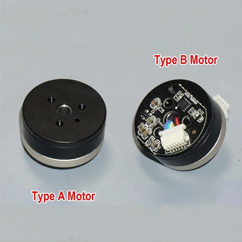 1pc Micro 2204 มอเตอร์ไร้แปรง DC 12V Hollow Shaft 28 มม.NdfeB Strong แม่เหล็ก BLDC 330KV สําหรับกล้องมือถือ UAV PTZ มอเตอร์