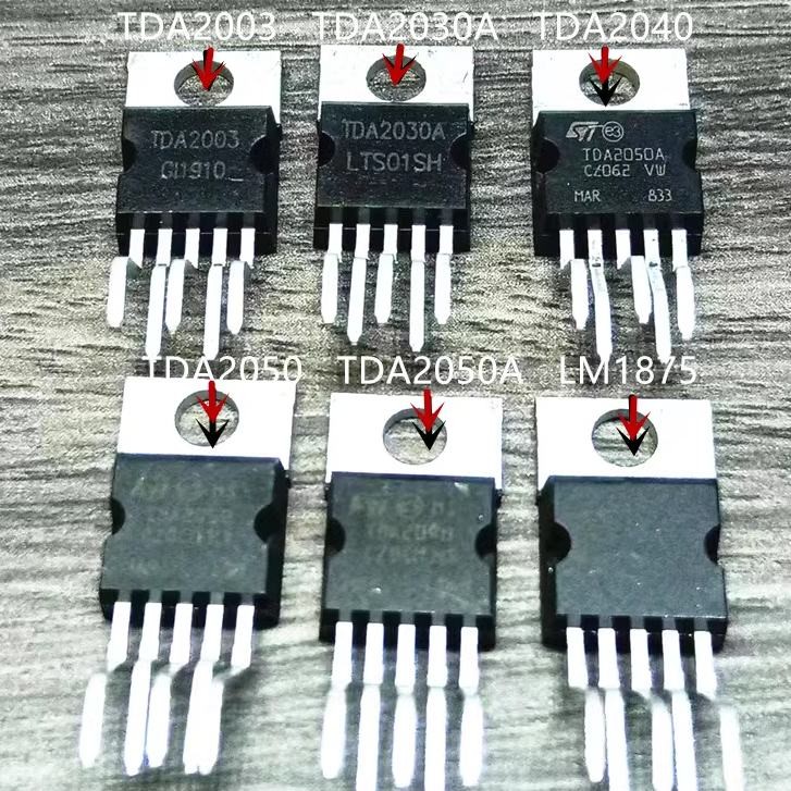 TDA2003   TDA2030A   TDA2040   TDA2050   TDA2050A   ชิ้นส่วนอิเล็กทรอนิกส์ LM1875T