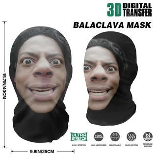 3D พิมพ์ Full Face หน้ากากคอสเพลย์ Diddy Kanye หน้ากากคนดังปลอมตัวตลกหน้ากากสําหรับแฟนบทบาทเล่น Joker Face