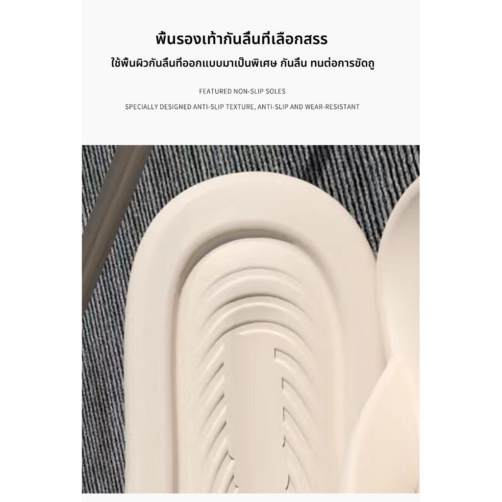 [ขายดีขายดี] 2025 ฤดูร้อนสไตล์ใหม่หนาSoled กันน้ํารอบ Toe รองเท้าแตะลําลองรองเท้าแตะสี Candy Beach Flip-Flops รองเท้าแตะสุภาพสตรี