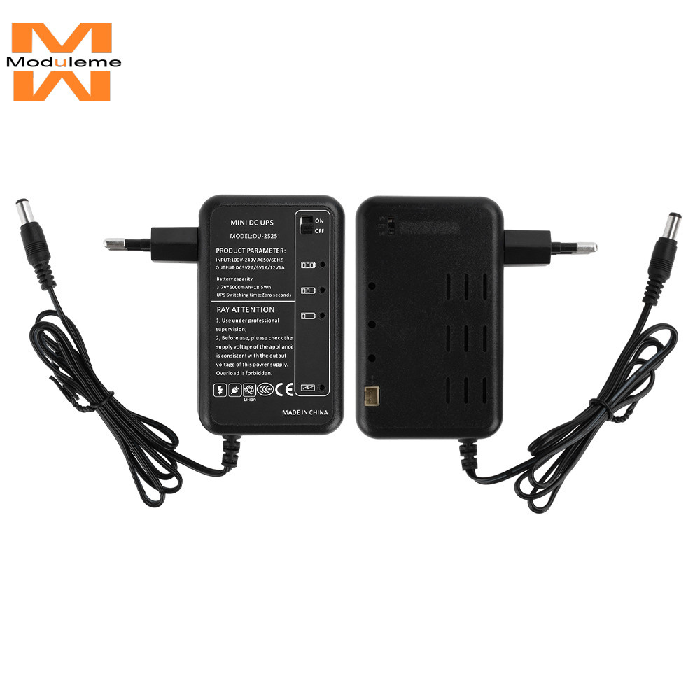 Ac100-240v ถึง DC5V 9V 12V Router Optical Cat กล้องที่มีอยู่ DC UPS 5000Mah UPS สํารองอะแดปเตอร์