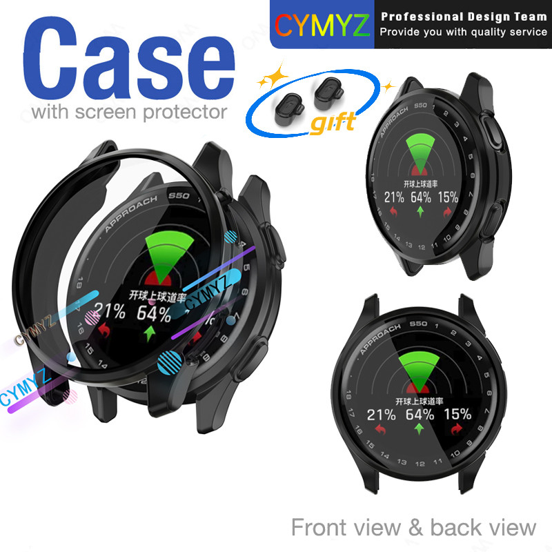 เคส Garmin Approach S50 360°Tpu เคสป้องกันรอบด้าน Approach S50 Case Full Cover Protective Film Garmi