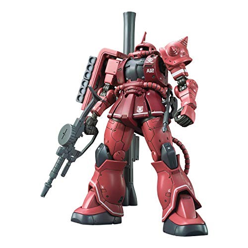 HG Mobile Suit Gundam THE ORIGIN Char's Zaku II Red Comet Ver. 1/144 Scale Color-Separated Plastic M