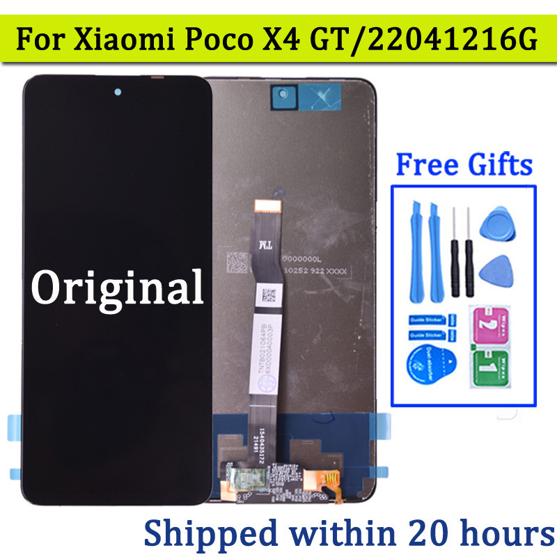 อะไหล่หน้าจอสัมผัส LCD 6.6 นิ้ว สําหรับ Xiaomi POCO X4 GT POCO X4 GT 22041216จอแสดงผล G
