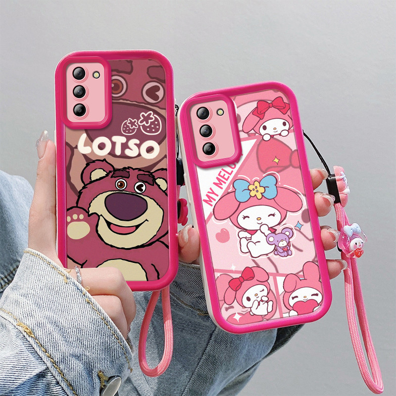 เคส samsung a02s/ a03s เคสโทรศัพท์มือถือ ลายการ์ตูนตาบันไดน่ารัก สําหรับ samsung a02s/ a03s
