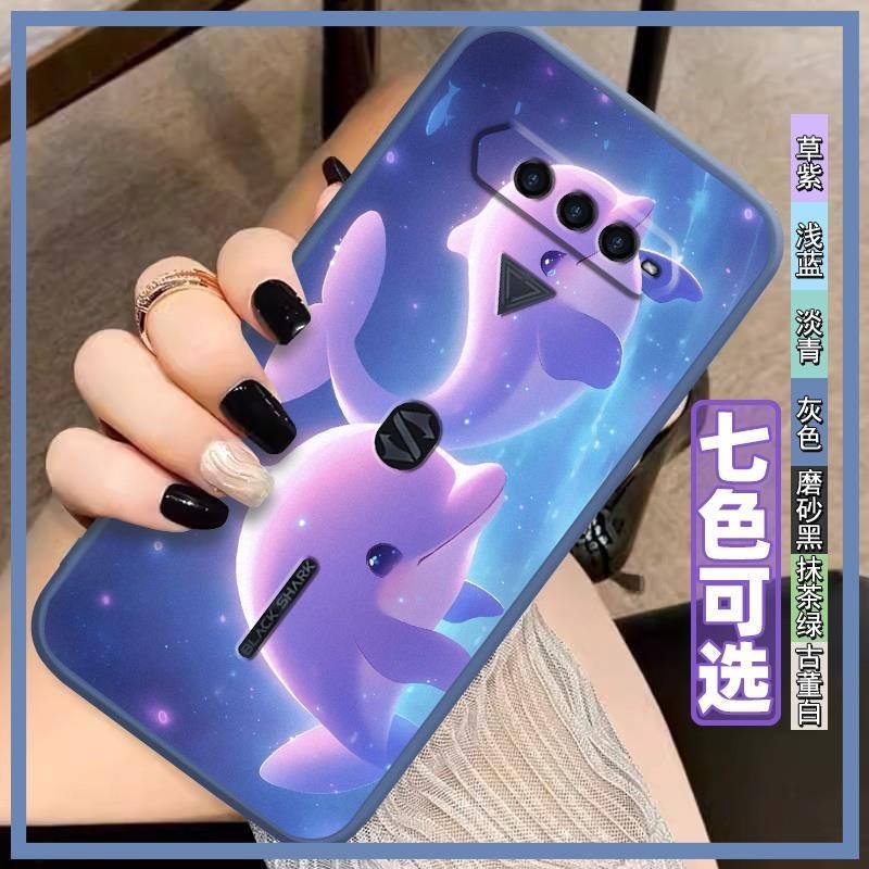 Girlfriend Full wrap Phone Case For Xiaomi Black Shark4 taste Fashion Design Dirt-resistant High value Blame Silica gel