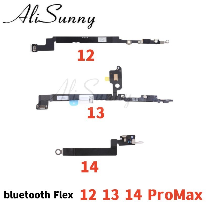 บลูทูธเสาอากาศสัญญาณ Flex Cable สําหรับโทรศัพท์ 14 13 12 Pro Max 14Plus NFC คลิปอะไหล่ซ่อม