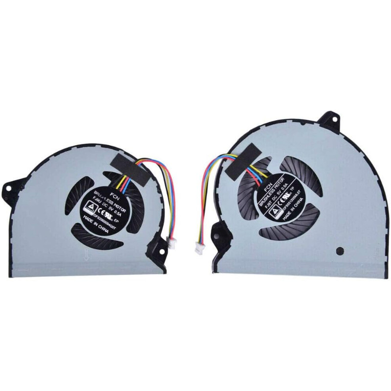 เปลี่ยน GPU CPU Cooling Cooler พัดลมสําหรับ ASUS ROG Strix GL702V GL702VS VSK S7VS VM VMK VML S7VM F