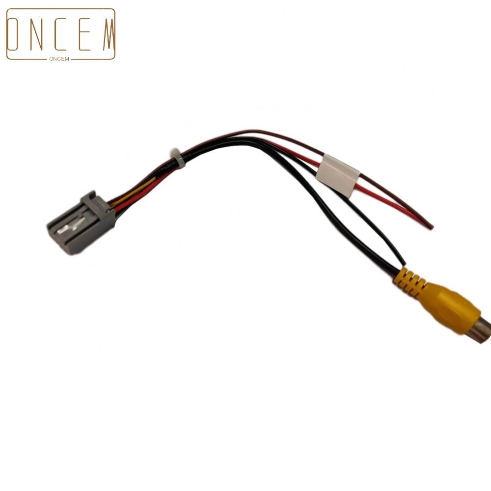 สายเคเบิล RCA แปลงกล้องวิดีโอ จอดรถด้านหลัง สําหรับ Mitsubishi 14-20 8Pin