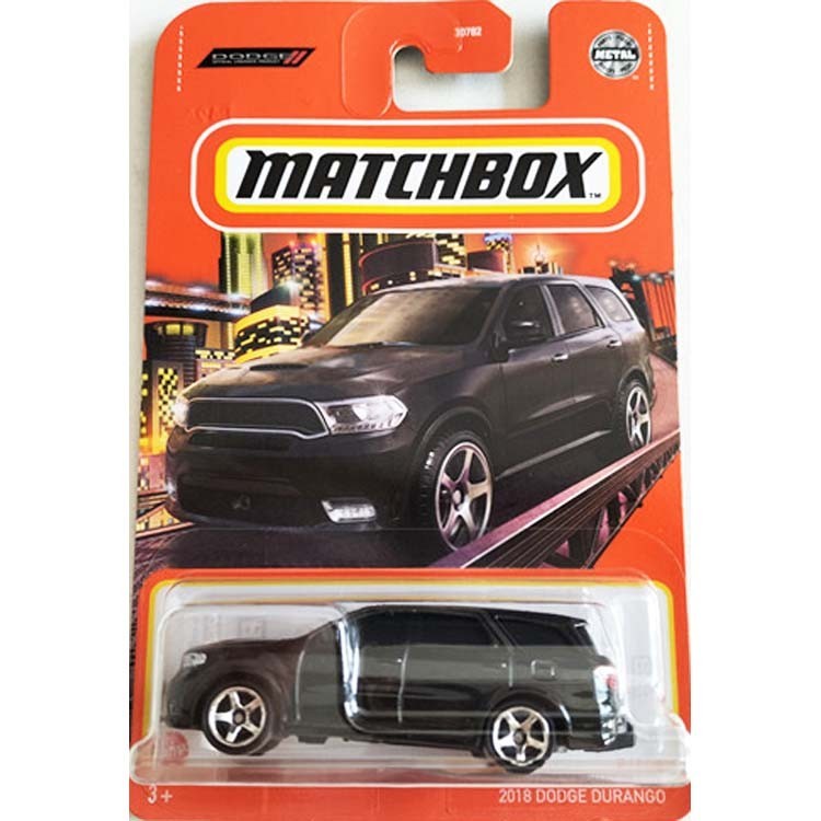 Matchbox MATCHBOX DODGE DURANGO SUV รถสปอร์ต สีดํา DODGE DURANGO 5 9C6A