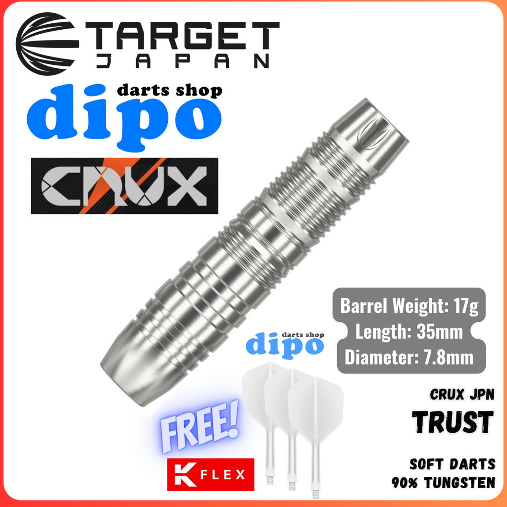 TARGET CRUX JPN TRUST (90% Tungsten) - TARGET Soft Darts