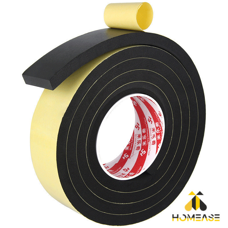 HA เทปฟองน้ำ เทปโฟม EVA กันเสียงสําหรับติดประตูหน้าต่าง เทปหน้าเดียว EVA foam tape