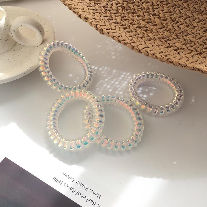 Mermaid Seji สายโทรศัพท ์ แหวนผมหญิงหัวเชือก ins สไตล ์ สาวหวาน Headdress เกาหลี Influencer โทรศัพท ์ แหวนเชือกผม