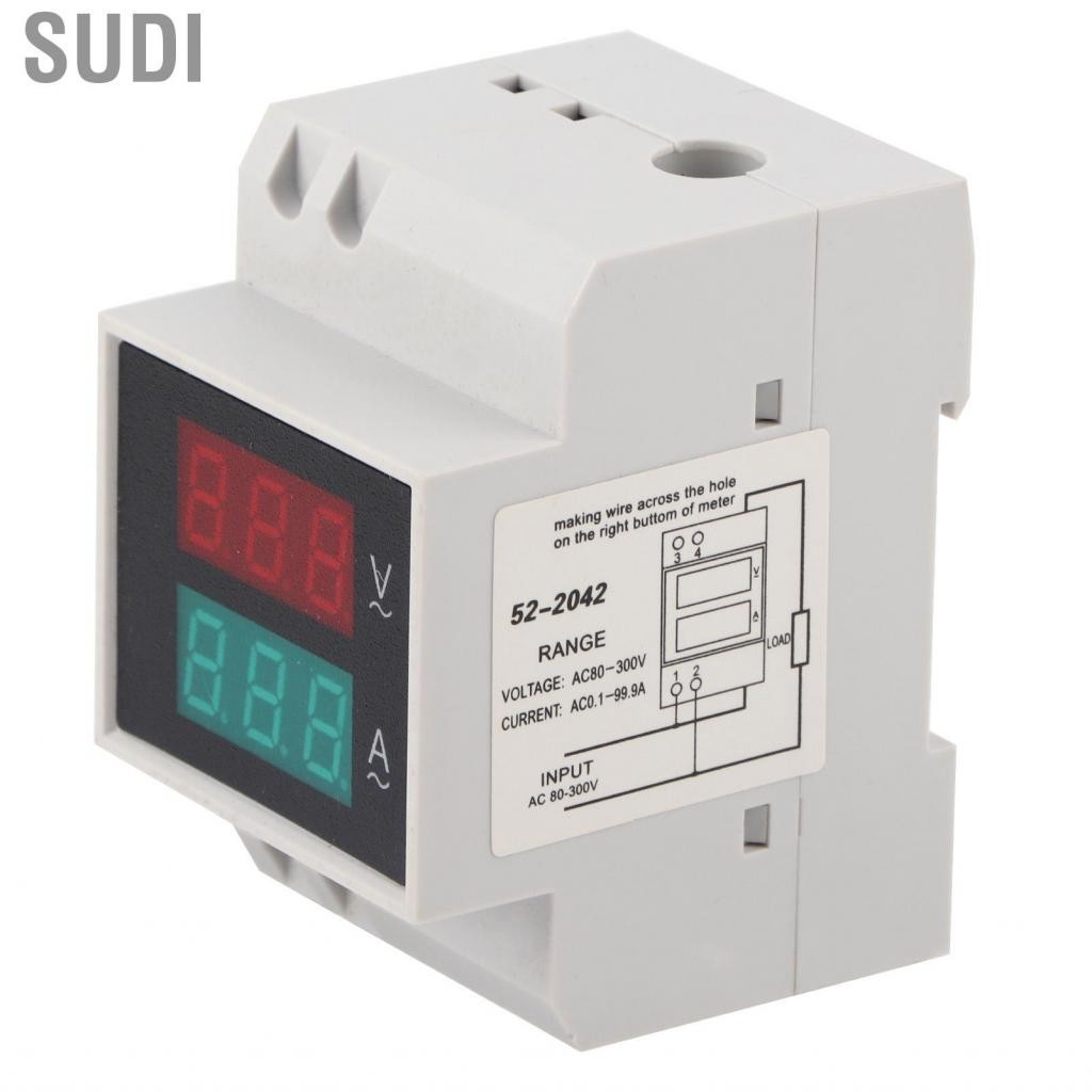Sudi Digital Multimeter Double Display Voltage Current