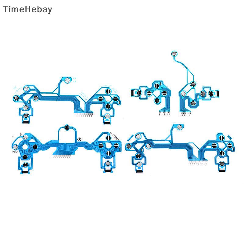 Timehebay สําหรับ PS4 DS4 PRO Slim Controller ฟิล ์ มนําไฟฟ ้ าฟิล ์ มสีฟ ้ า JDS 050 040 030 010 EN