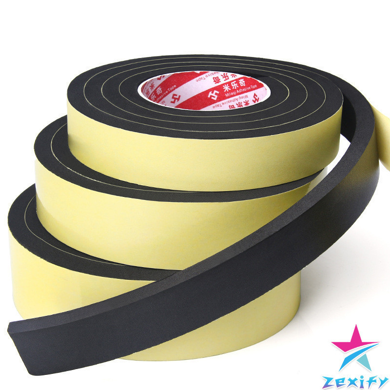 ZXF เทปฟองน้ำ เทปโฟม EVA กันเสียงสําหรับติดประตูหน้าต่าง เทปหน้าเดียว EVA foam tape ราคา ถูกที่สุด ดีลบีเคเค แกลเลอรีภาพที่ 4