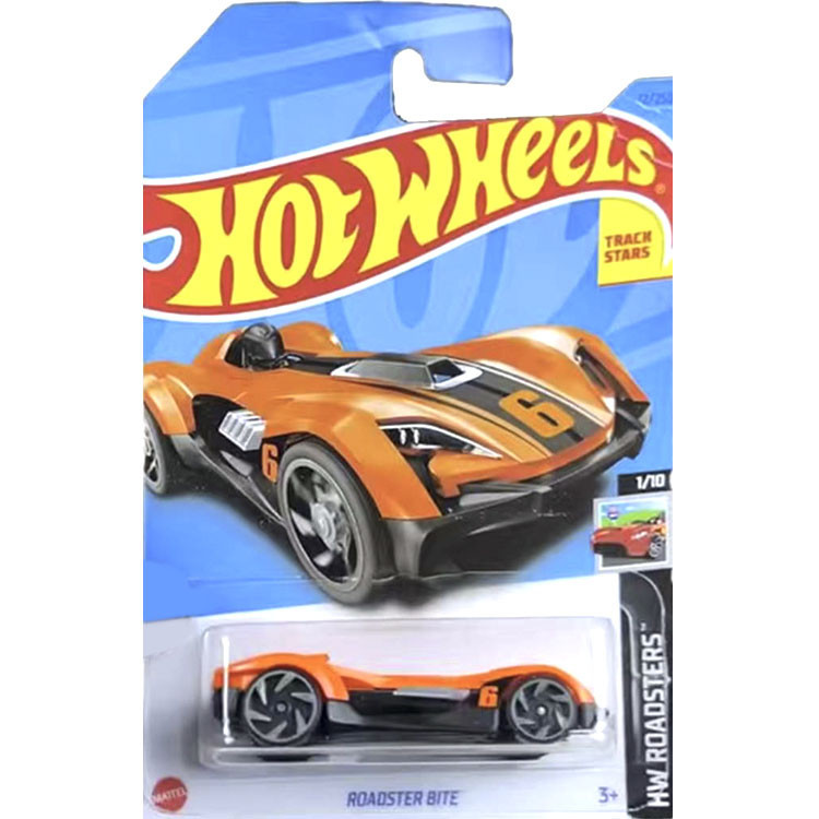 Hotwheels HotWheels HotWheels Sci-Fi Convertible High-Speed Racing สีส้ม ROADSTER BITE 23A/