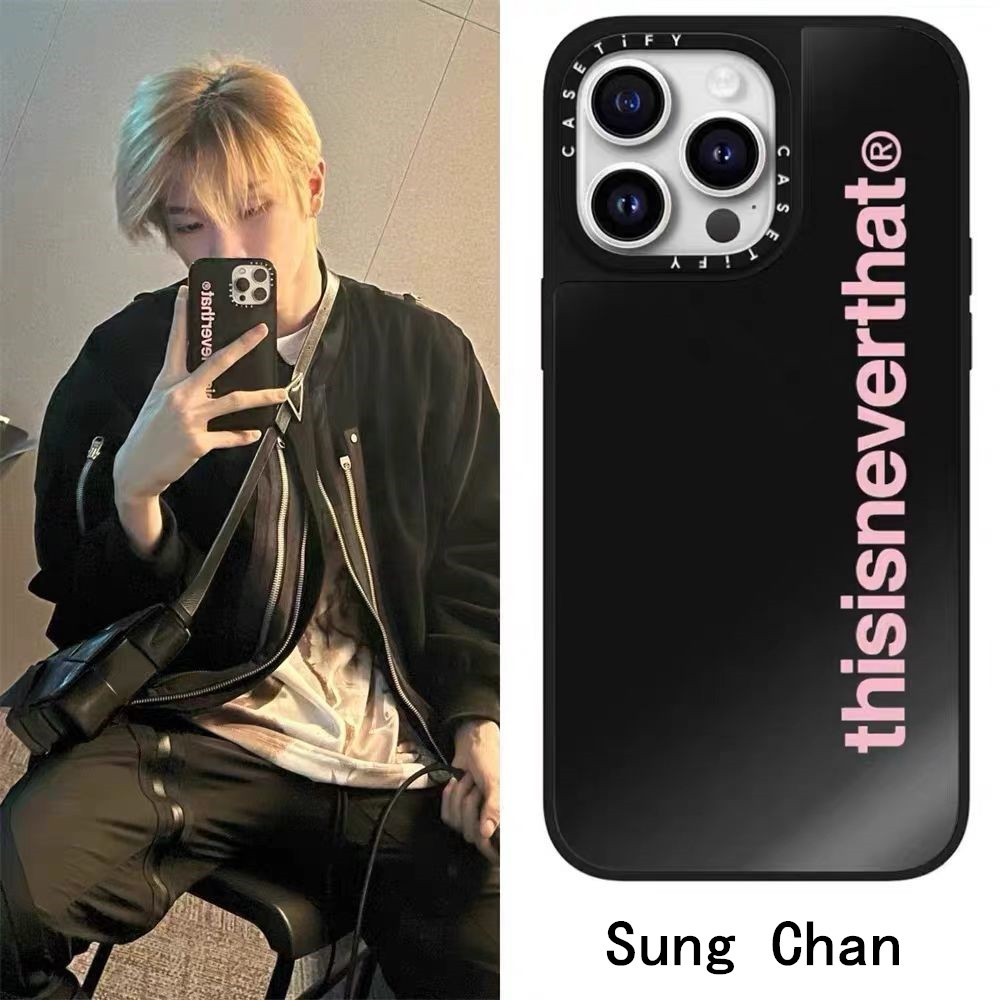 Sung Chan CASETiFY thisisneverthat ADER Hard Case สําหรับ iPhone 12 13 14 15 Plus Pro Max Cover