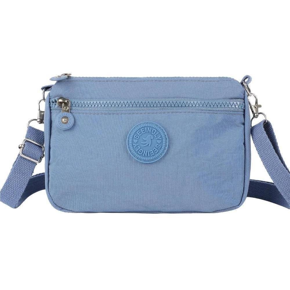 Rootote(R2013) กระเป๋าสะพายข้างขนาด9นิ้ว เป็นผ้าไนล่อนกันน้ำได้ มี2ซิป