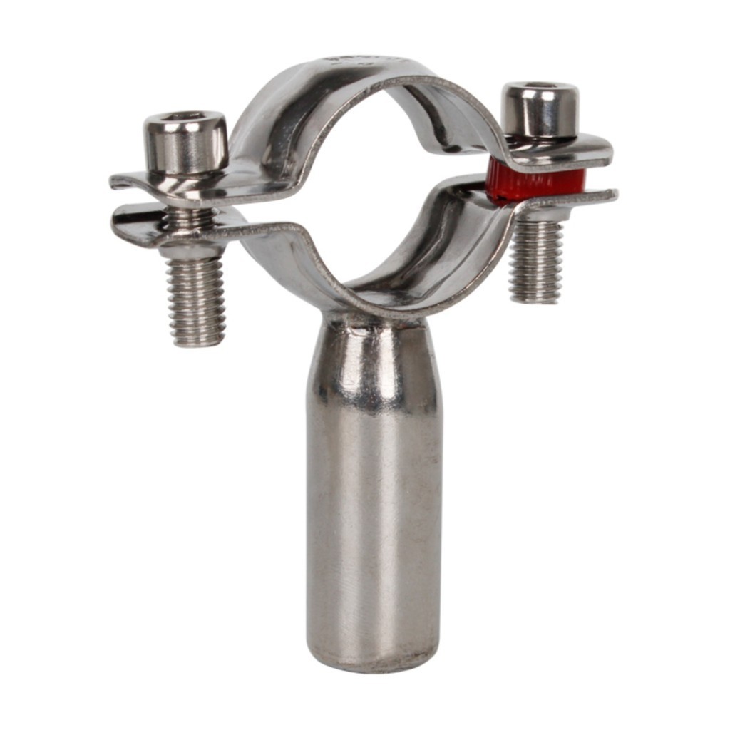 ขายร้อน จ304 สแตนเลสยึดท่ออ่อนนุชคอลัมน์คงที่ท่อหนีบห่วงท่อหนีบสนับสนุนหัวเข็มขัดท่อผู้ถือท่อหนีบท่อ - รูปที่ 3