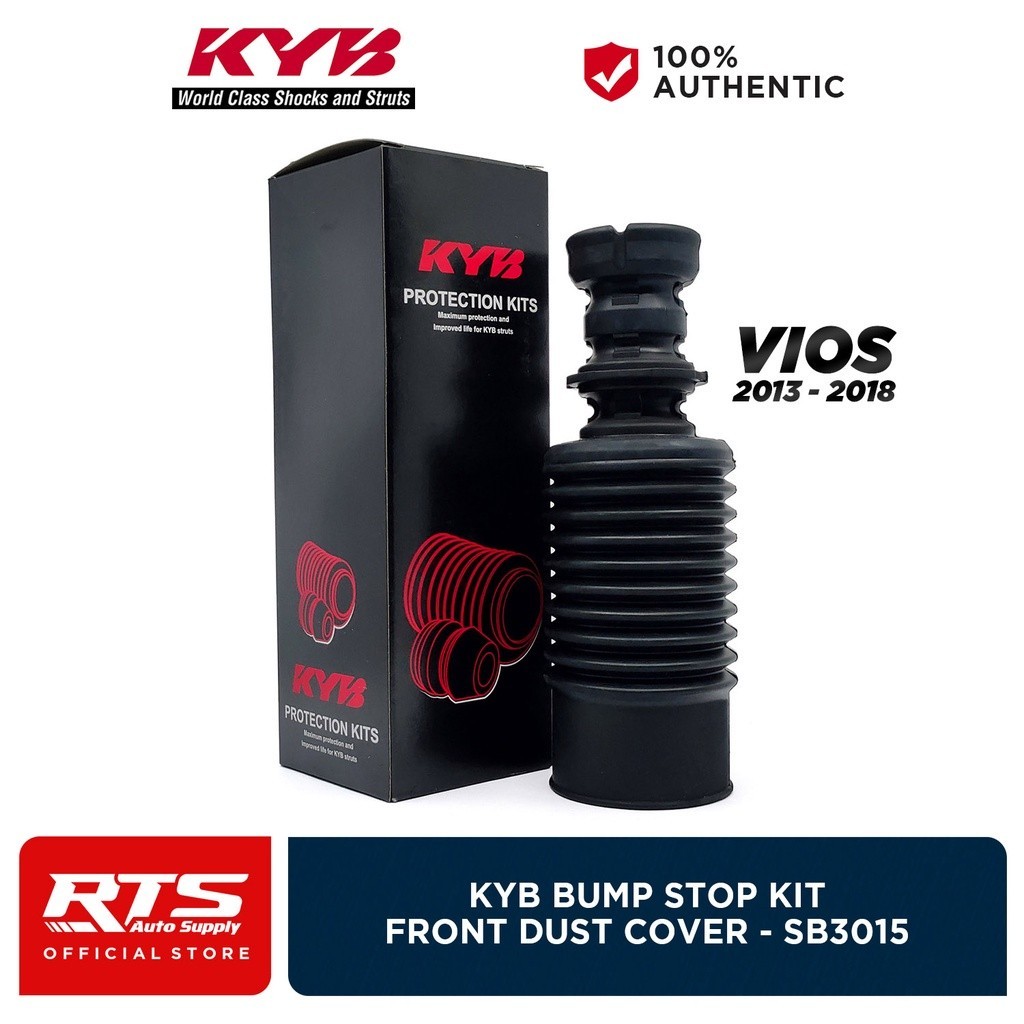 ยางกันฝุ่นโช๊คอัพหน้า TOYOTA VIOS ,YARIS KYB Front Bump Stop Kit Dust Cover for Toyota Vios 2013 - up SB3015 1Pc