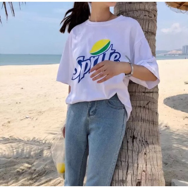 (OVERSIZE) เสื้อยืด Sprite - เสื้อยืด UNISEX S-5XL