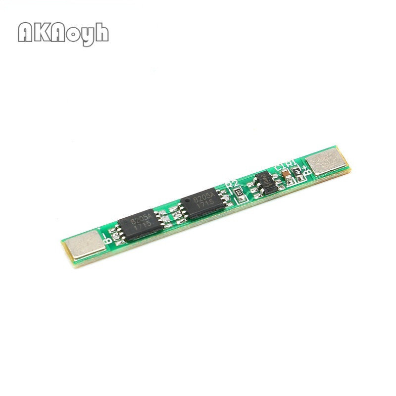 คณะกรรมการป้องกัน 1S 3.7V 4A li-ion BMS PCM 18650 PCB บอร์ดโมดูลการชาร์จ 18650 5 ชิ้น