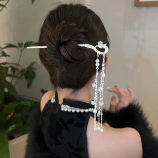 โบราณ Phoenix พู่สไตล์จีนใหม่ Hanfu Cheongsam สไตล์ใหม่ High-End สไตล์ใหม่ Hairpin