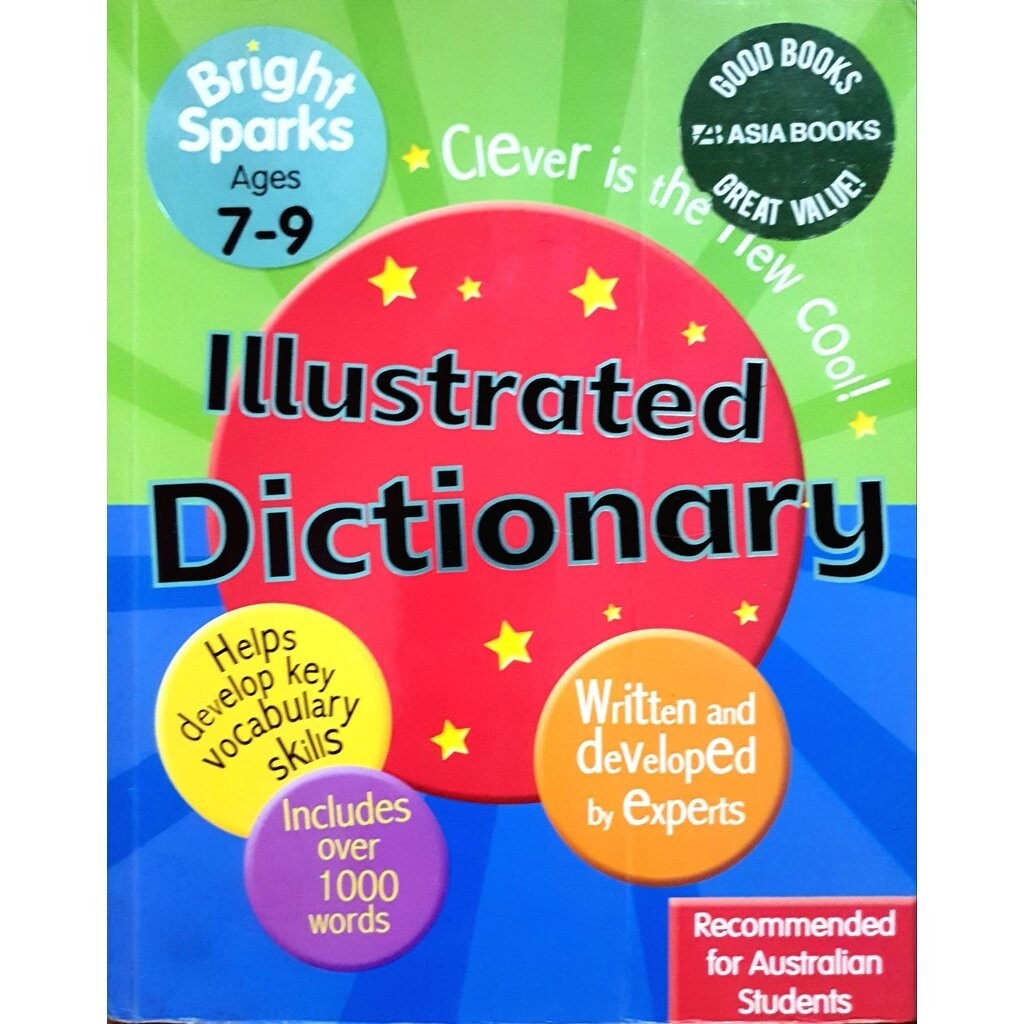 Illustrated Kids Dictionary for age 7-9 years old.