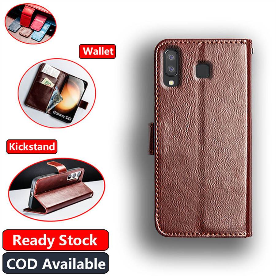 Samsung Galaxy A8 Star A9 SM-G885F G8850 G885Y G885S G8858 Vintage Classic Leather Wallet Folio Case