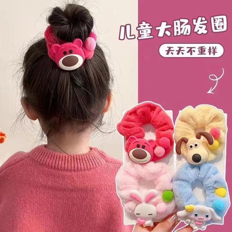 ยางรัดผมเด็ก ลายการ์ตูน น่ารัก สําหรับเด็กผู้หญิง เครื่องประดับ พร้อมส่ง
