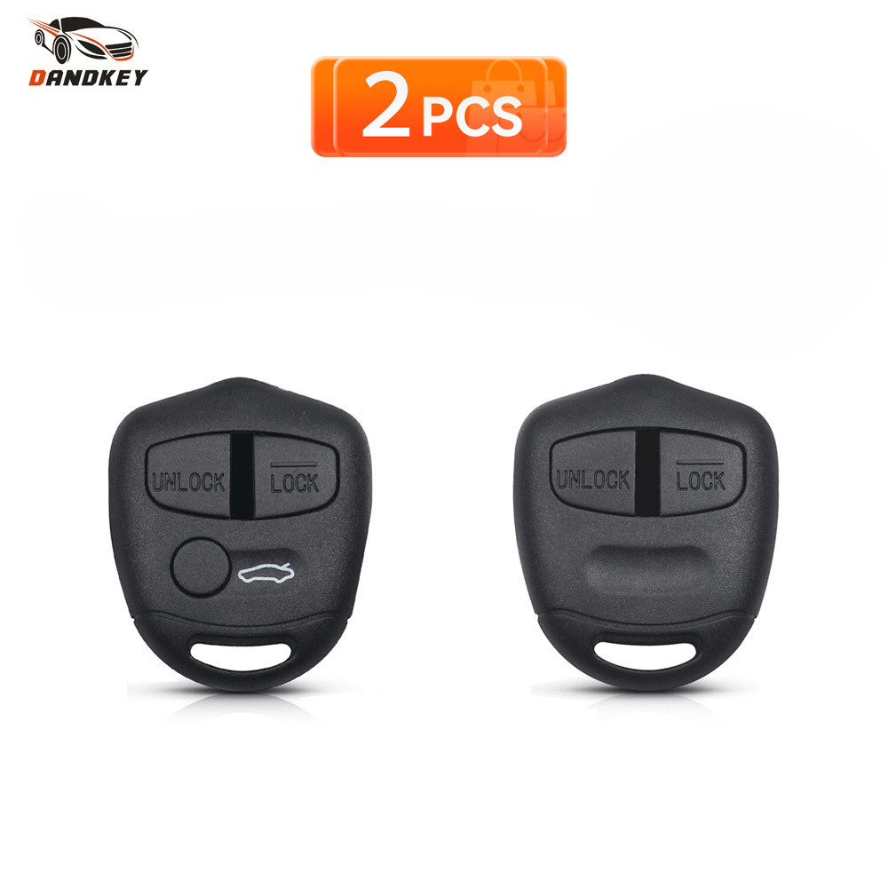 2 pcs สําหรับ Mitsubishi Lancer EX Evolution Grandis Outlander ไม่มีใบมีดกุญแจรถ Remote Key Shell กรณี 2/3 ปุ่ม Fob