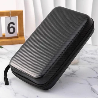 MELODYGOODS1FJ กล่องเก็บอุปกรณ์ดิจิตอล, กระเป๋าใส่หูฟังที่ทนทานทนต่อการสึกหรอ, ฝาครอบป้องกันฮาร์ดไดรฟ์แบบพกพา EVA สากลคุณภาพสูง