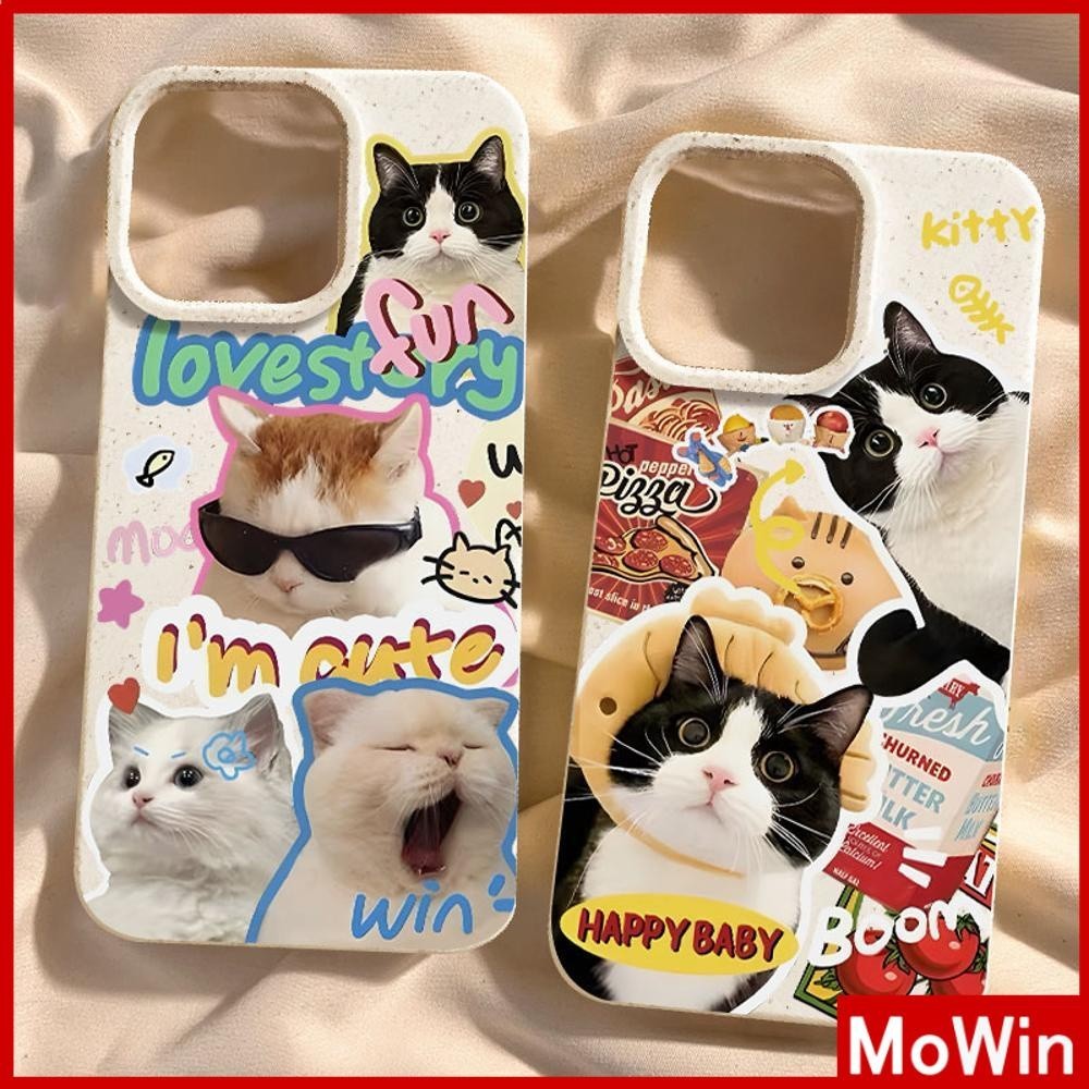 Mowin - เข้ากันได้สำหรับ 15 เคสไอโฟน11 เคส iphone 11 กรณีเป็นมิตรกับสิ่งแวดล้อมสีขาวกรณีนุ่มกันกระแท