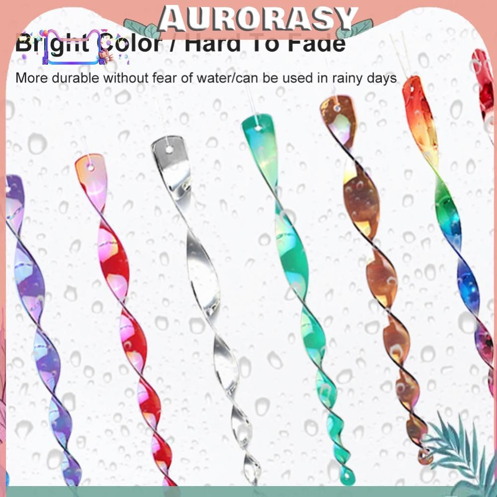 จัดส่งในกรุงเทพฯ แท่งสะท้อนแสง ไล่นก 7 สี 30 ซม. 10 ชิ้น สําหรับแขวนตกแต่งสวน ระเบียงบ้าน