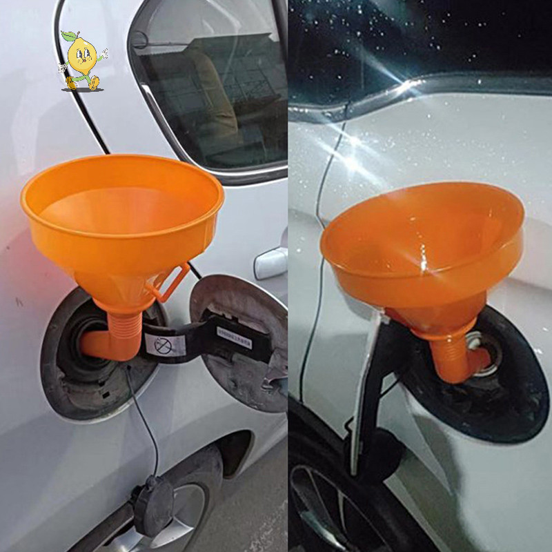 [mozh] กรวยเติมน้ํามัน 2-In-1 พร้อมตะแกรงกรองสามารถพวยสําหรับน้ํามันน้ํามัน [TH]