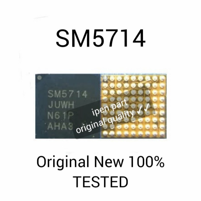 EC99 IC ชาร์จ Sm5714 Samsung A51 ทดสอบใหม่ Cas Sm 5714 Power