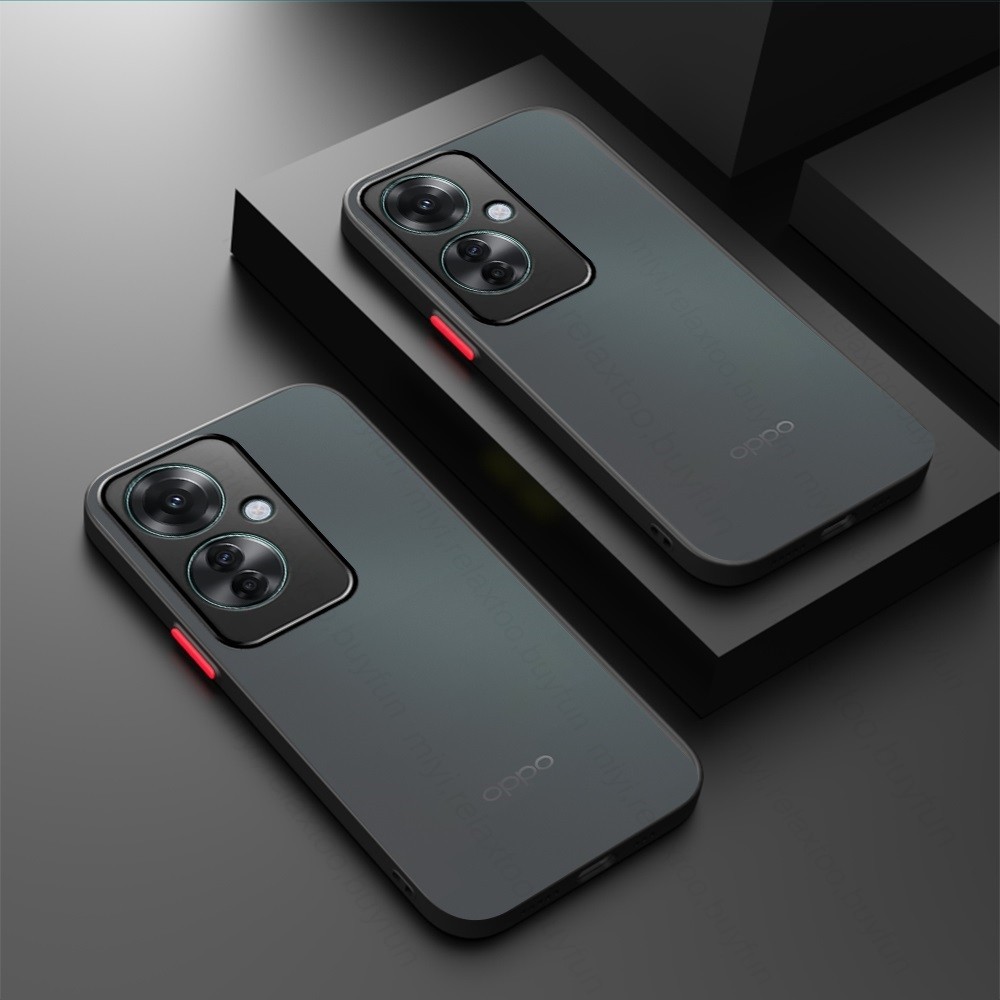 เคส Oppo Reno 11F 5G เคสกันกระแทก ขอบสี กันเลนส์กล้อง